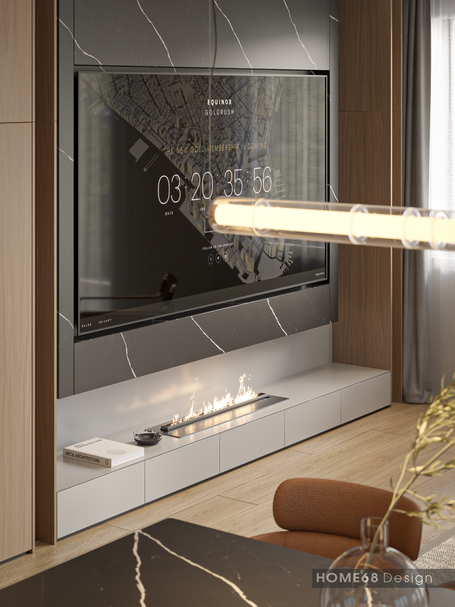 Dự án thiết kế nội thất biệt thự phong cách hiện đại tại Himlam, Hải Phòng - CĐT Chị Nhài