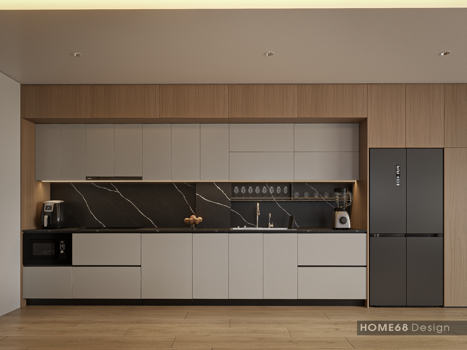 Dự án thiết kế nội thất biệt thự phong cách hiện đại tại Himlam, Hải Phòng - CĐT Chị Nhài