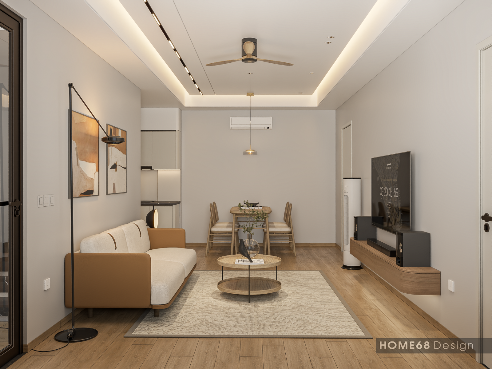 Dự án thiết kế nội thất biệt thự phong cách hiện đại tại Himlam, Hải Phòng - CĐT Chị Nhài