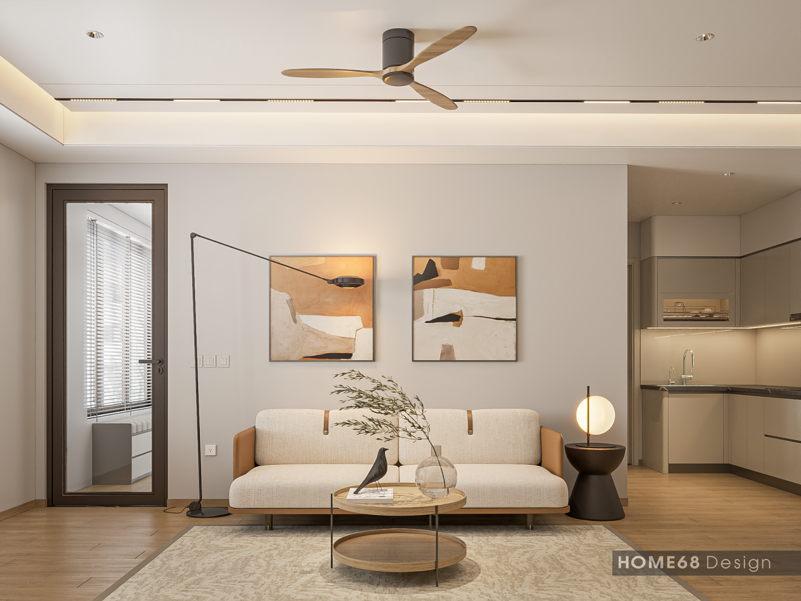 Dự án thiết kế nội thất biệt thự phong cách hiện đại tại Himlam, Hải Phòng - CĐT Chị Nhài