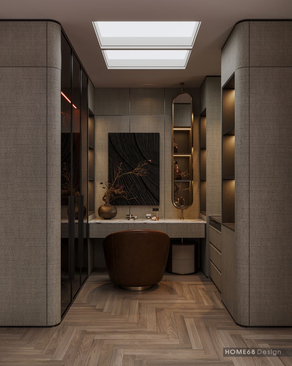 Bài trí không gian nội thất phong cách hiện đại sang trọng, tiện nghi