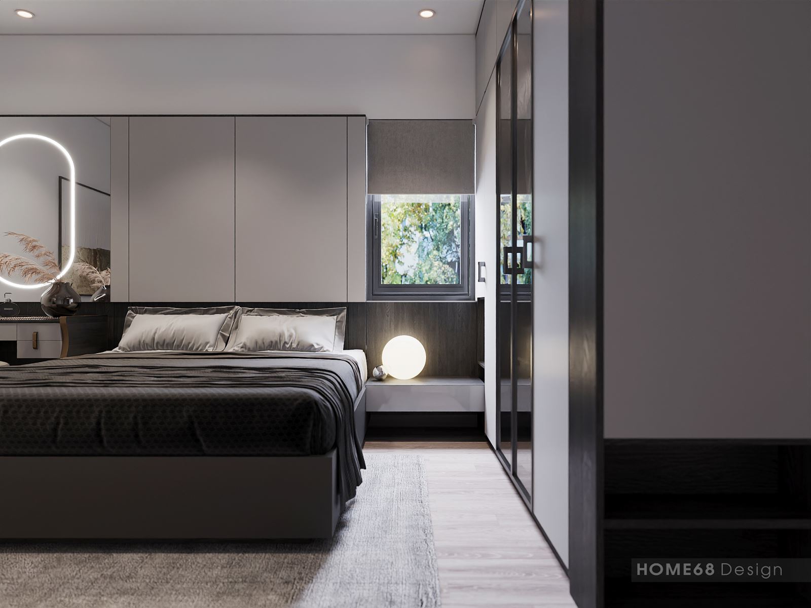 Nội thất phòng ngủ master phong cách hiện đại – tinh tế và ấn tượng