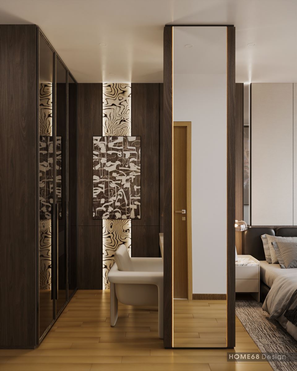 HOME68 - Thiết kế nội thất phòng ngủ hiện đại, sang trọng tại Hải Phòng
