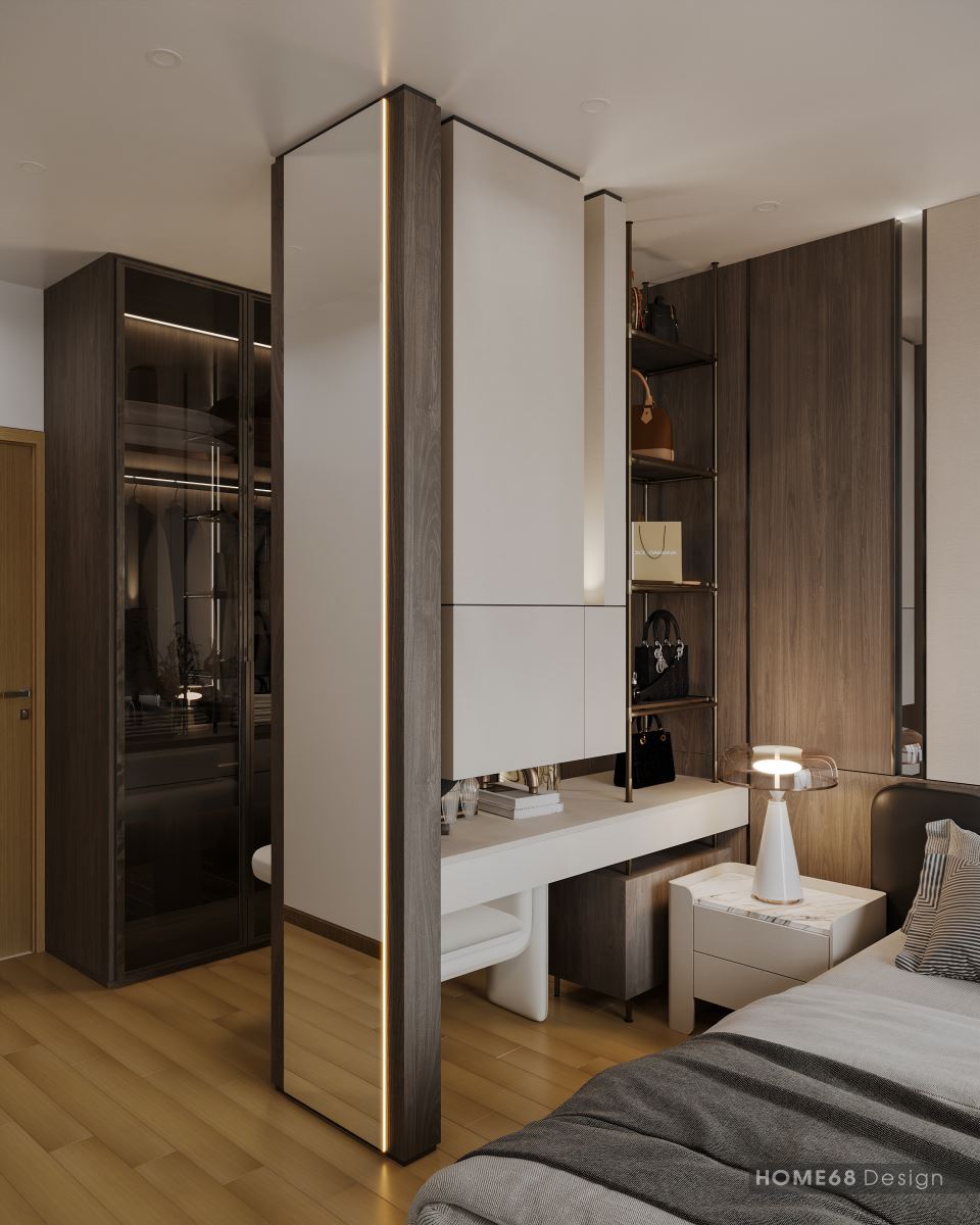 HOME68 - Thiết kế nội thất phòng ngủ hiện đại, độc đáo tại Hải Phòng