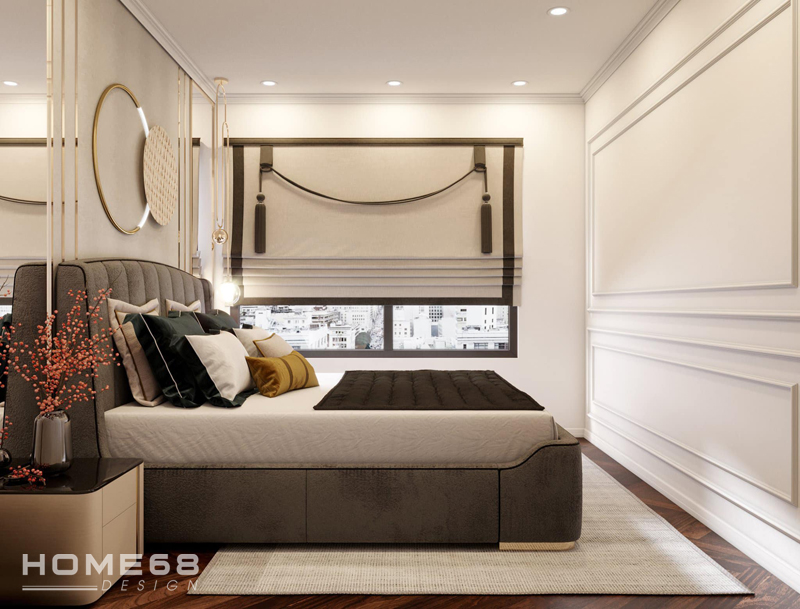 Thiết kế nội thất phòng ngủ hiện đại đơn giản, tinh tế