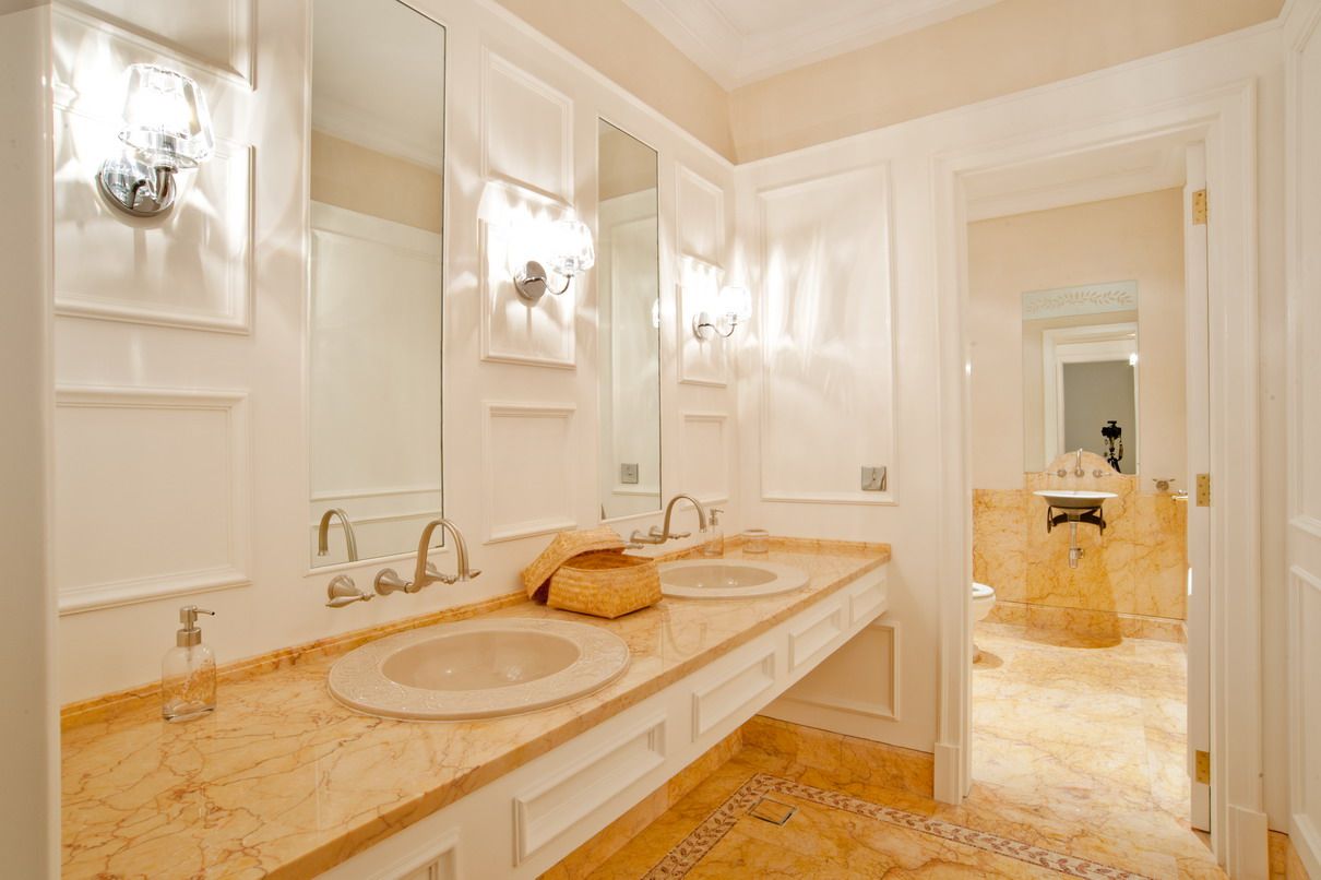 Thiết kế nội thất phòng tắm cổ điển đặc sắc, sang trọng- HOME68