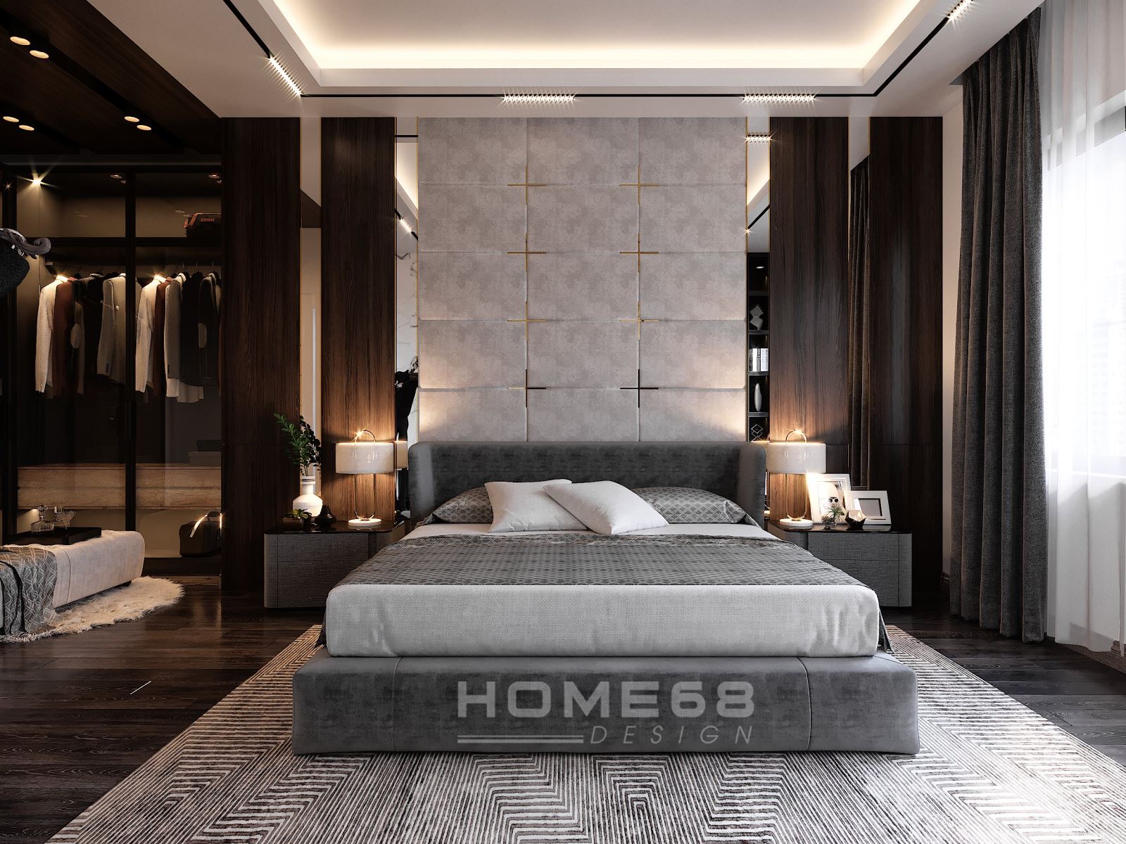 Thiết kế phòng ngủ minimalist hiện đại đang trở thành xu hướng trong không gian sống hiện nay. Với màu trắng và đồ nội thất đơn giản, kiểu dáng minimalist có thể tạo ra sự thoải mái và tĩnh lặng không thể tả được. Hãy cho phép tinh thần của bạn được giảm bớt bằng cách tận hưởng khoảnh khắc thư giãn tại phòng ngủ minimalist vô cùng hiện đại.