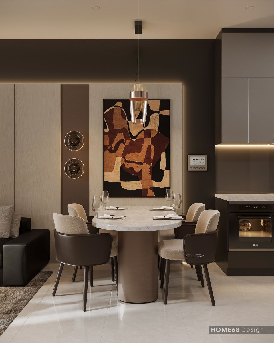 HOME68 - Thiết kế nội thất phòng bếp hiện đại, độc đáo tại Hải Phòng