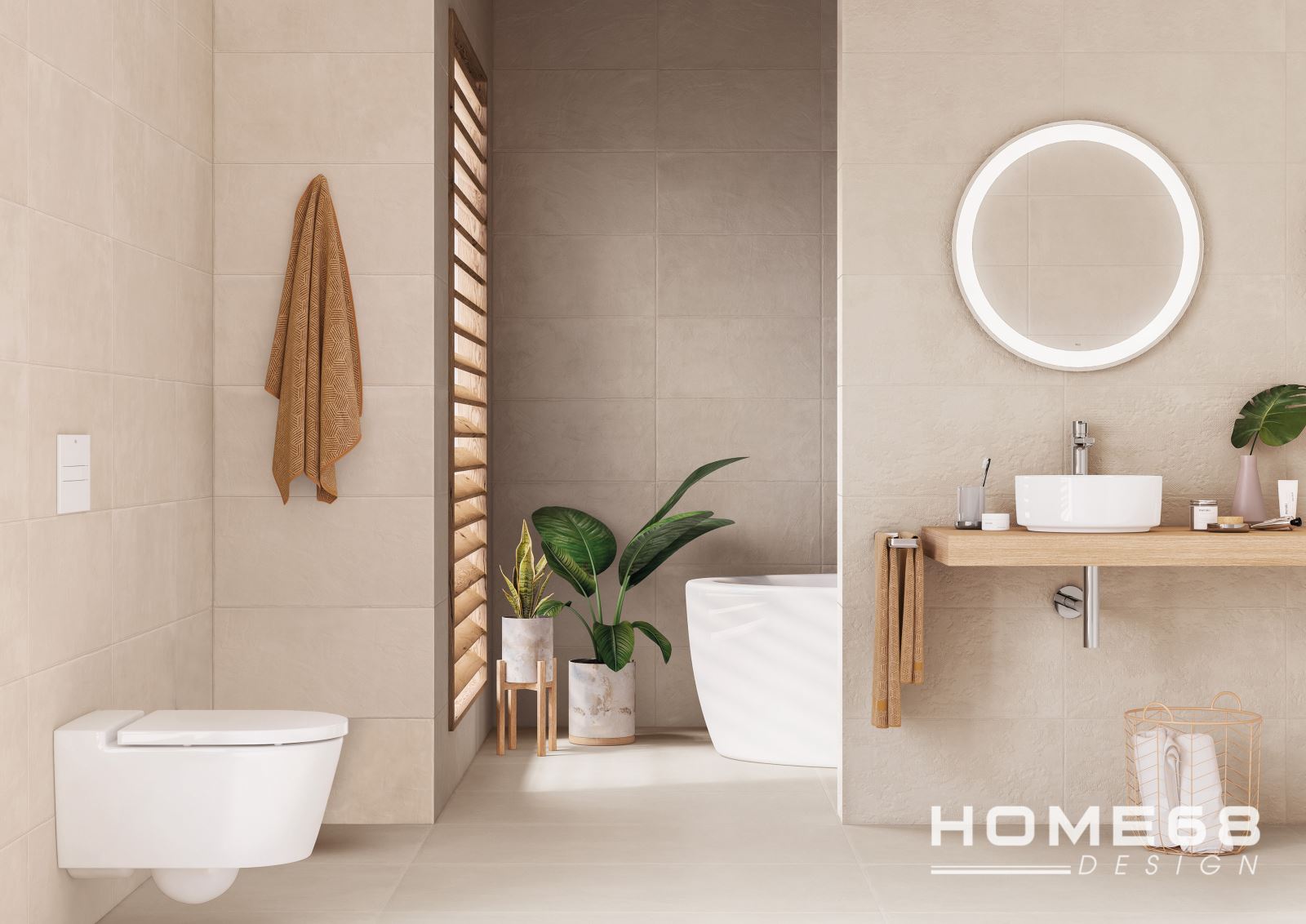Thiết kế phòng tắm phong cách Minimal Bathroom đầy ấn tượng và cuốn hút