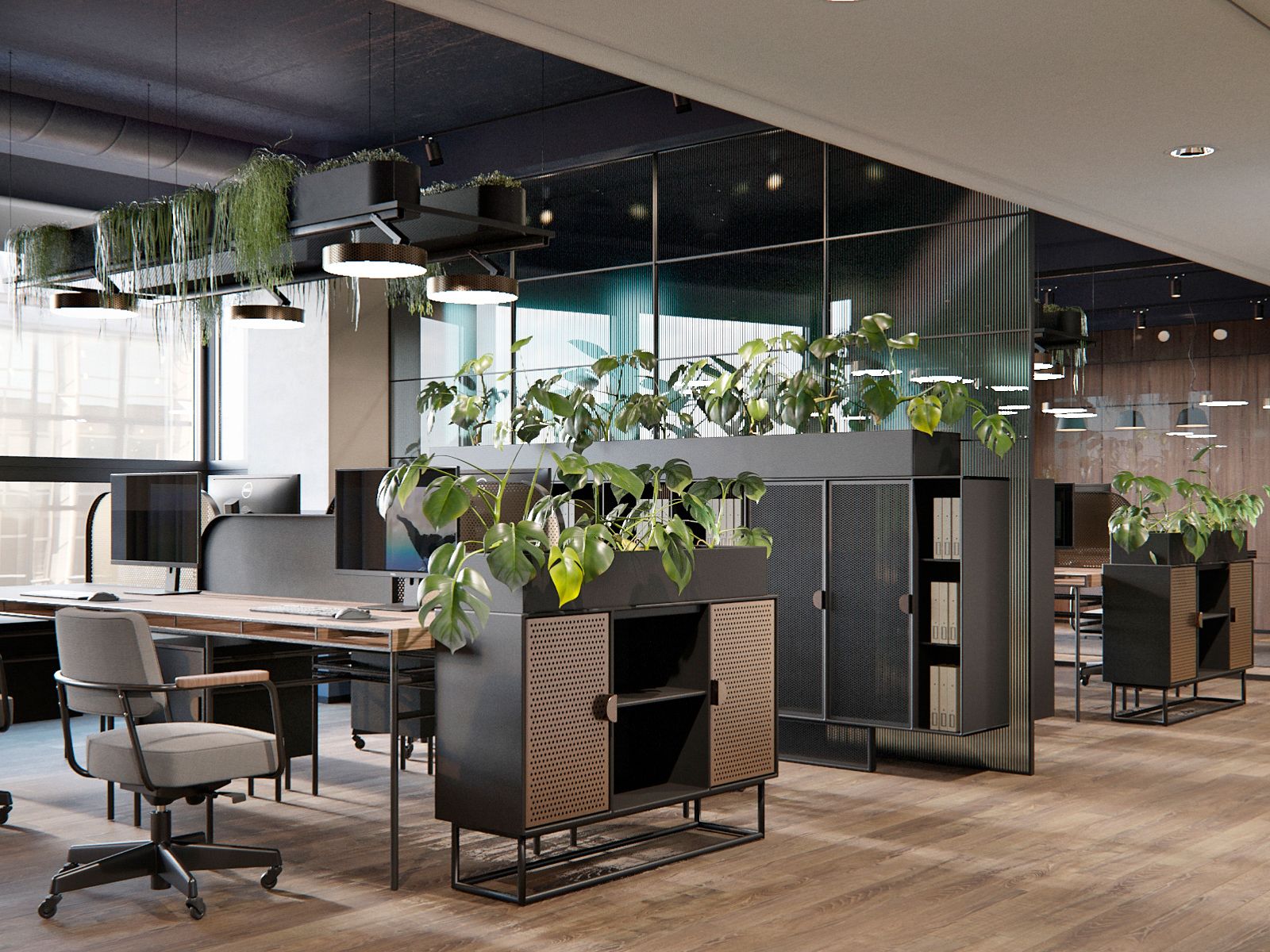Thiết kế văn phòng công ty với không gian xanh độc đáo, tươi mát- HOME68