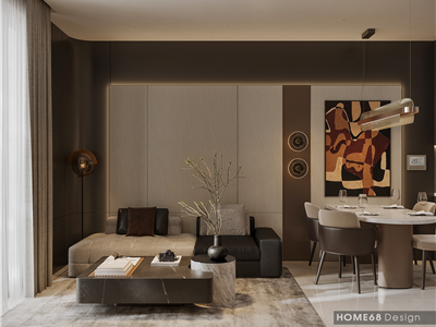  Thiết kế nội thất chung cư phong cách hiện đại - CĐT chị Phương 