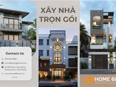 Thiết kế xây nhà trọn gói chuyên nghiệp tại Hải Phòng | Home 68