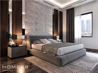 Thiết kế nội thất phòng ngủ phong cách hiện đại đẹp tinh tế