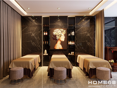 Thiết kế nội thất spa kết hợp nhà ở Modern Luxury cho chị Nhung tại KĐT Việt Pháp, Hải Phòng