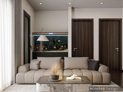  Thiết kế nội thất chung cư phong cách hiện đại - CĐT anh Dương