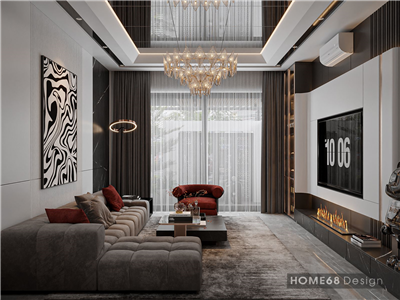 Home68 tạo dấu ấn: Nội thất nhà phố 3 tầng tại An Dương sang trọng và tinh giản