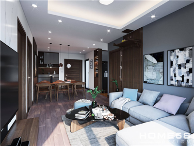 Thiết kế nội thất chung cư hiện đại nhà chị Chi- chung cư Minato Hoàng Huy, Hải Phòng