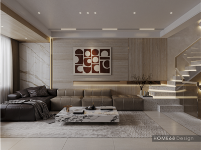 Dự án thiết kế nội thất nhà phố 5 tầng phong cách hiện đại - CĐT Chị Bình