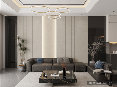 Cải tạo nội thất tầng 1 phong cách hiện đại tại Kiến Thụy, Hải Phòng - CĐT Anh Đảm