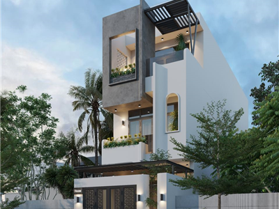 Nét Chạm Tinh Hoa Trong Từng Chi Tiết – Thiết Kế Nhà Phố 3 Tầng Cùng Home 68