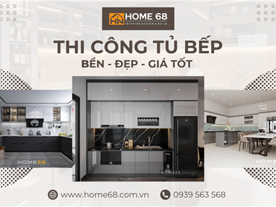 Thi công tủ bếp bền, đẹp, giá tốt – Lựa chọn tối ưu cho gia đình